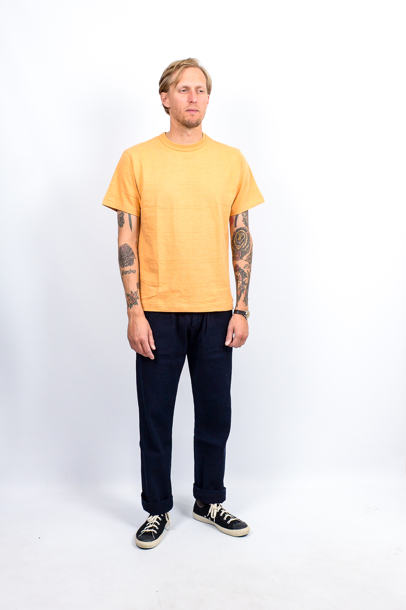 Warehouse & CO - 4601 Plain T-shirt Orange