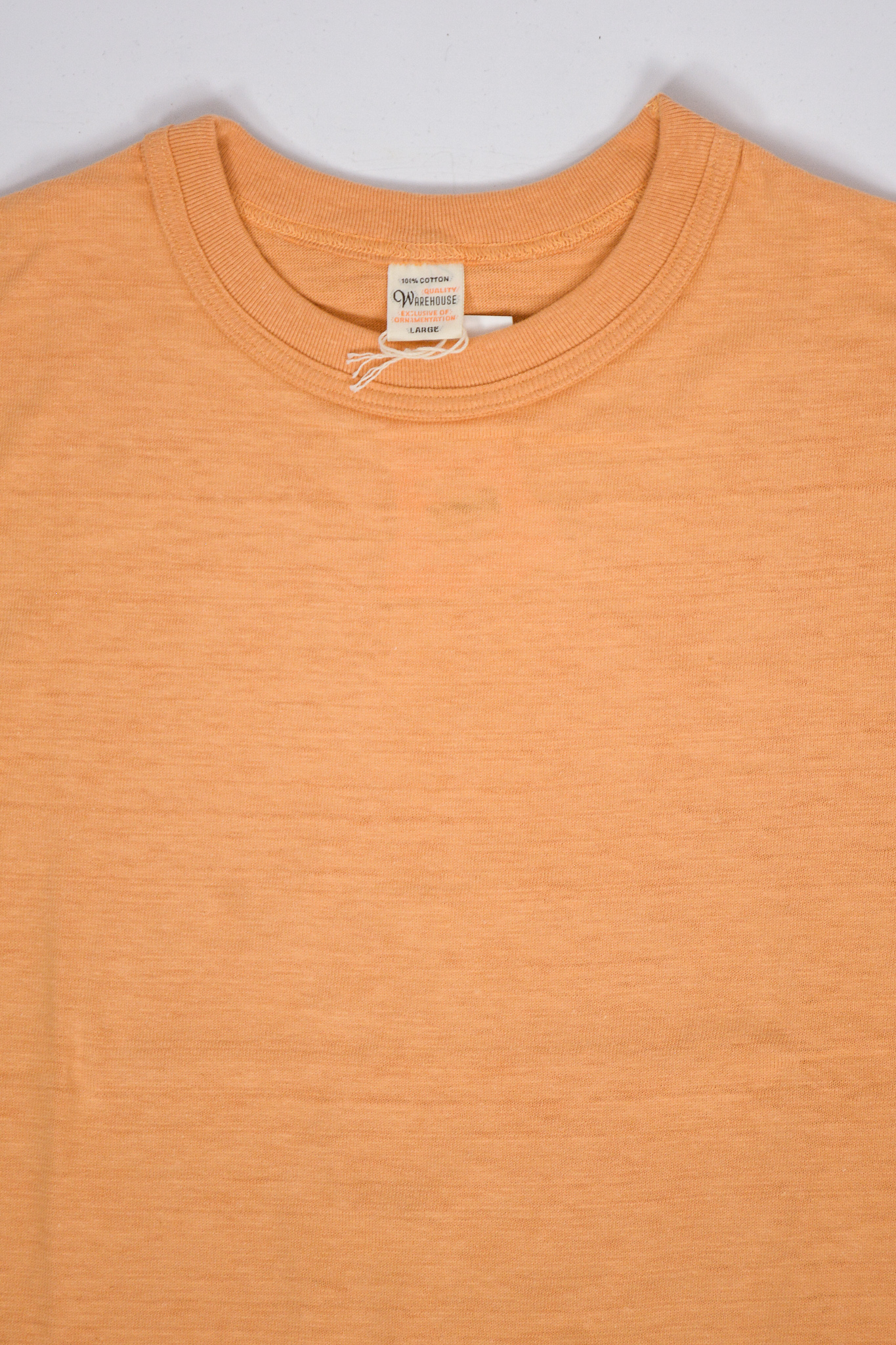 Warehouse & CO - 4601 Plain T-shirt Orange - 6