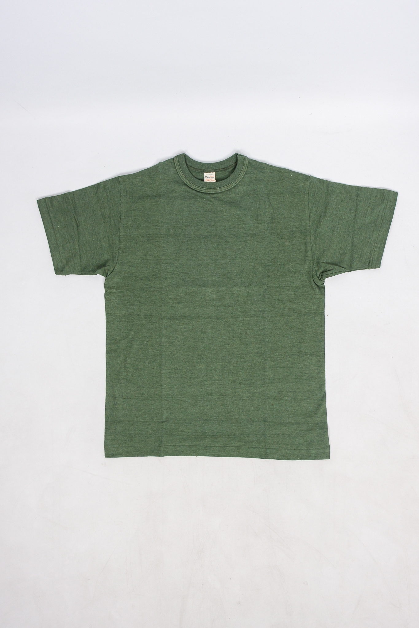 Warehouse & CO - 4601 Plain T-shirt Green - 8