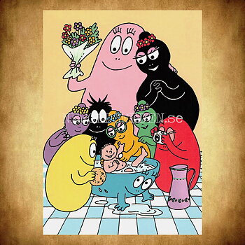 Barbapapa Badrum No: 4 Annette Tisson - 406
