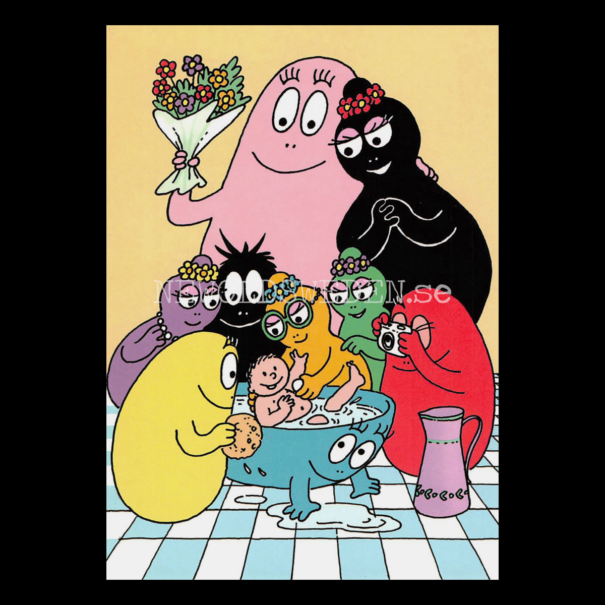 Barbapapa Badrum No: 4 Annette Tisson - 406
