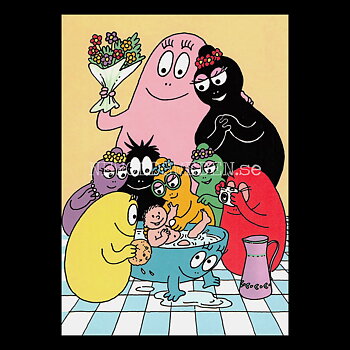 Barbapapa Badrum No: 4 Annette Tisson - 406