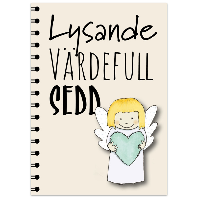 Anteckningsbok - Lysande Värdefull Sedd