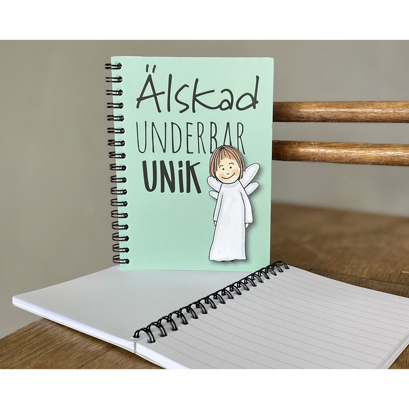 Anteckningsbok - Älskad Underbar Unik - 2