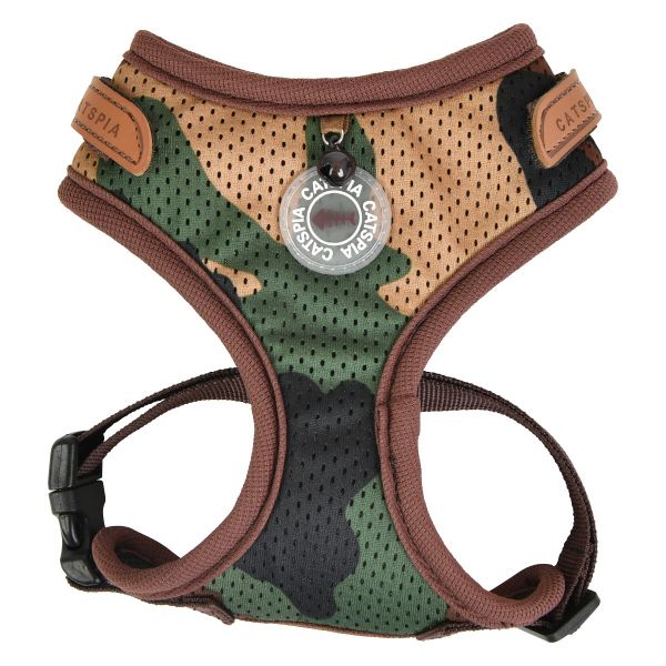 Catspia Private Kattsele Brun Camo Medium