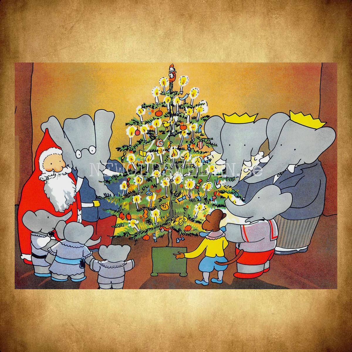 Babar och Jultomten No: 1 Jean De Brunhoff - 415 - 2