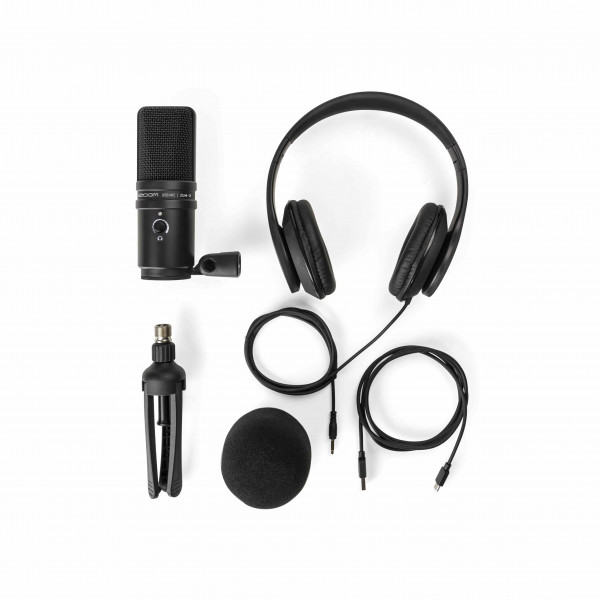 ZOOM ZUM-2PMP USB Podcast Mic Pack