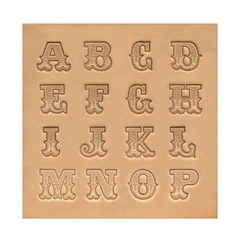 Puns set - Alfabet Leather Art