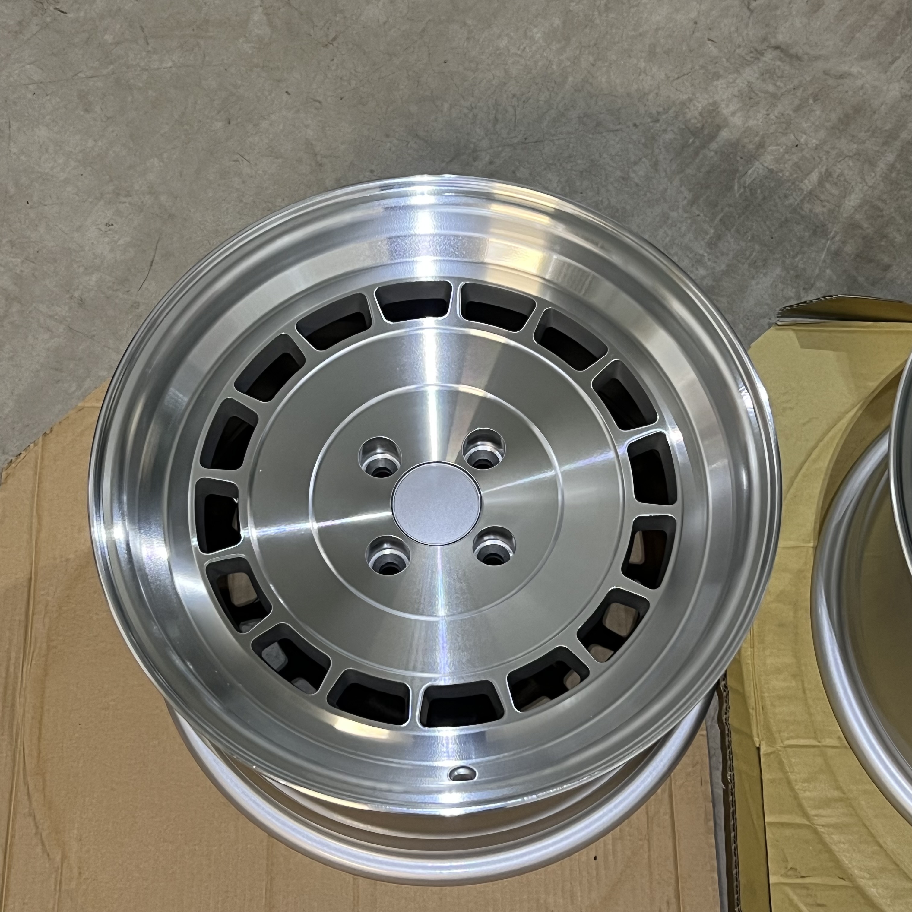 16" Roti Silver/pol 4x100 - 7