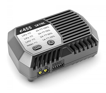 Sky RC SK100170-02 e455 Laddare LiPo/LiFe/LiHV 2-4S,NiMH 6-8S 50W 240AC