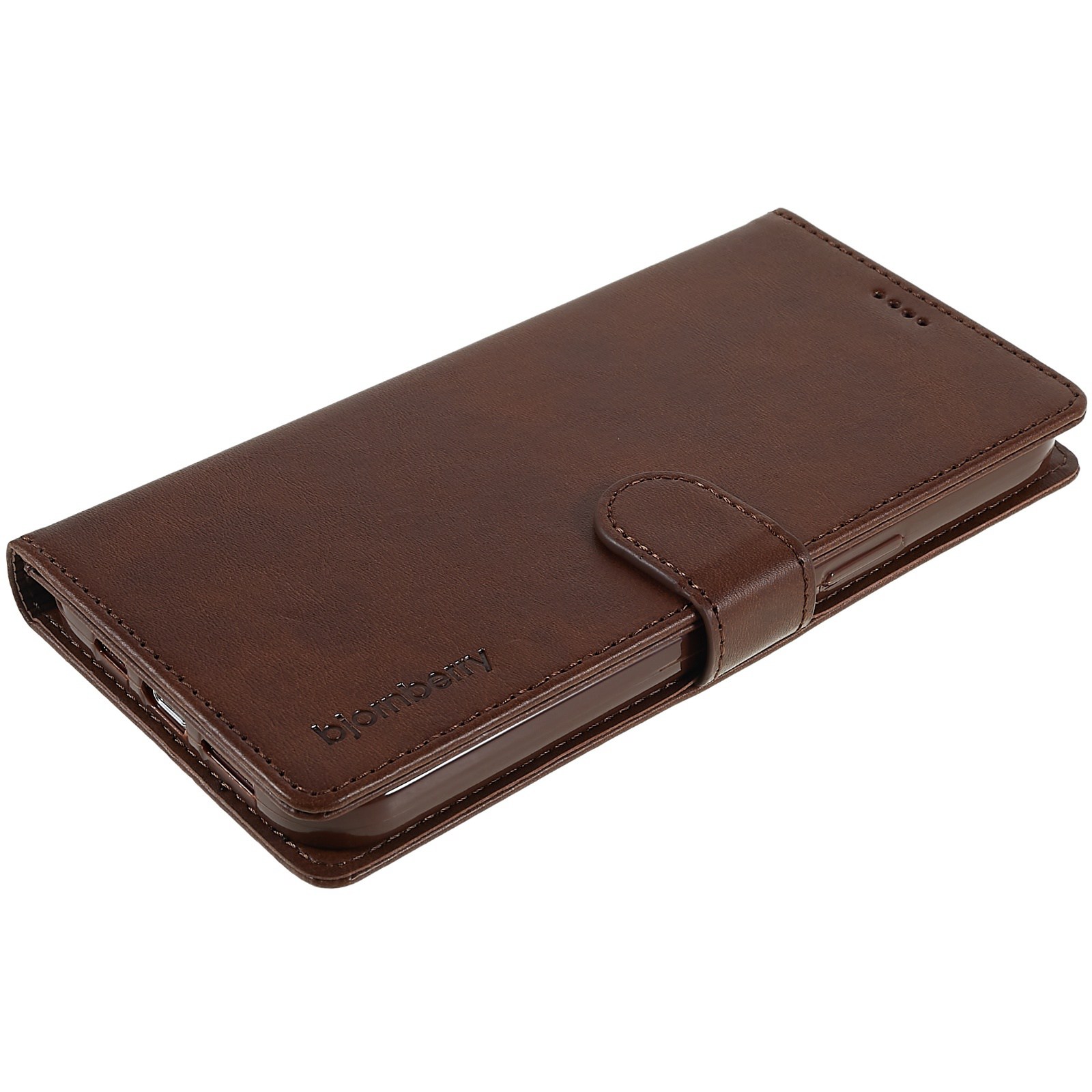 iPhone 12 Pro Max Wallet Case - Dark Brown - 5