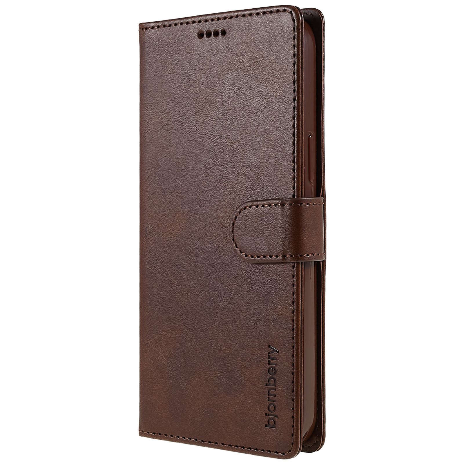 iPhone 12 Pro Max Wallet Case - Dark Brown