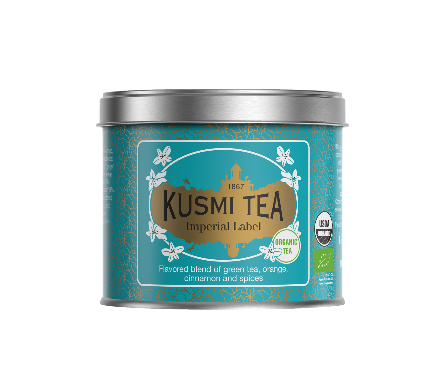 Kusmi Imperial Label Ekologisk - Plåtburk 100 gram 