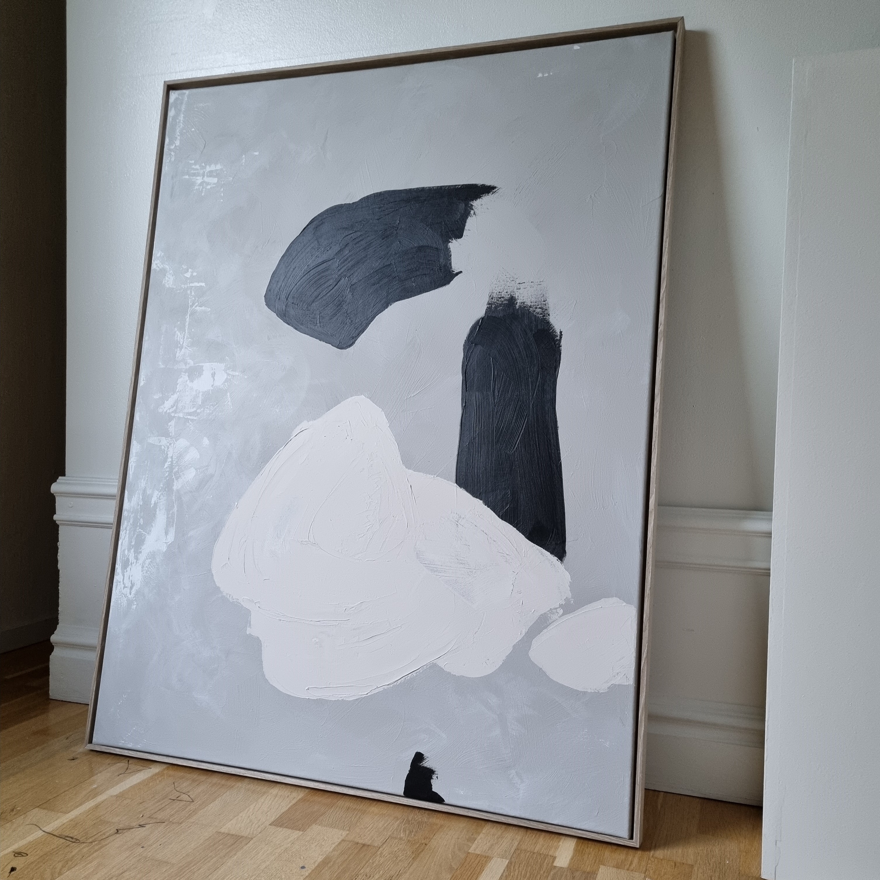 REVIEW abstrakt stor tavla