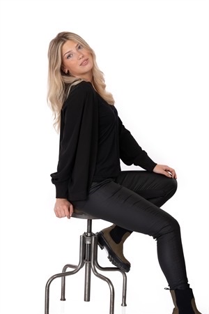 BRYANT BOMBER JACKET - BLACK - 3