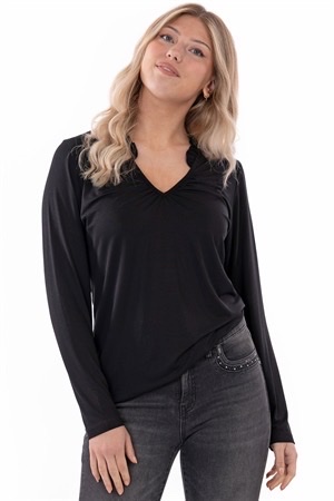 LEONORE TOP BLACK