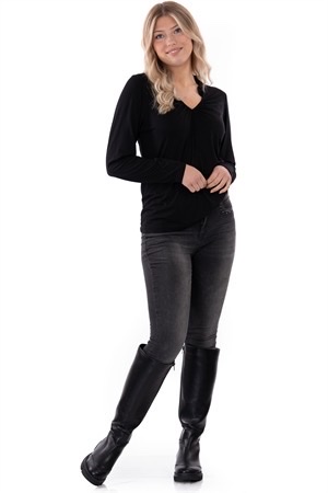 LEONORE TOP BLACK - 4