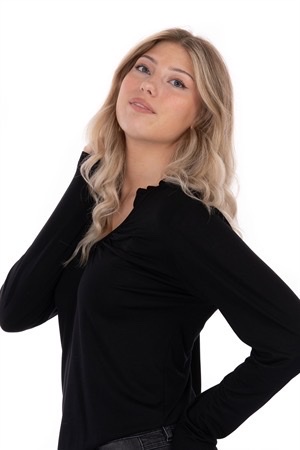 LEONORE TOP BLACK - 3