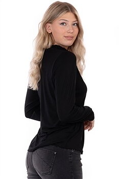 LEONORE TOP BLACK