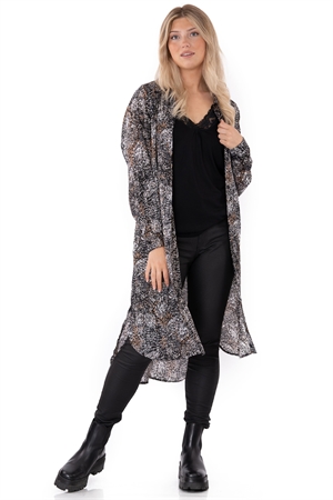 VICTTORY LONG SHIRT BLACK/CHARCOAL/PECAN