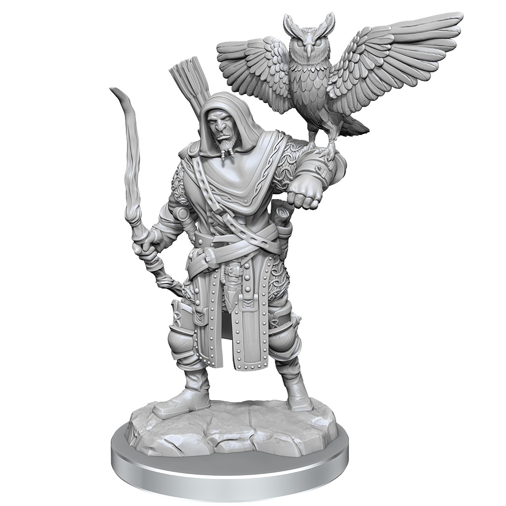 D&D Nolzurs Marvelous Miniatures: Orc Ranger Male - 2