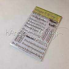 HW  Clear Stamps -Djurtexter