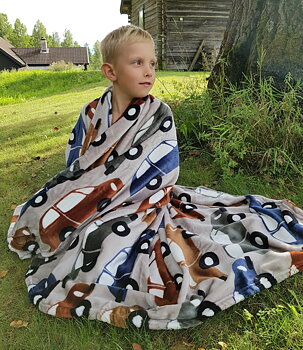 Pläd Bilar
