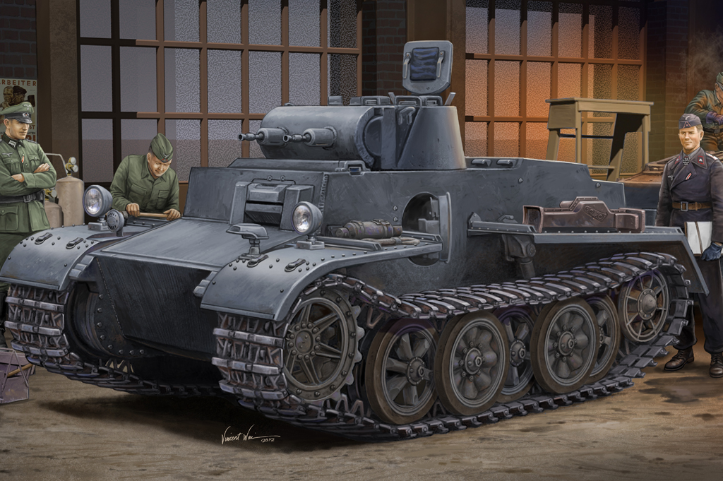 1/35 German Pz.kpfw.I Ausf.F (VK18.01)-Early