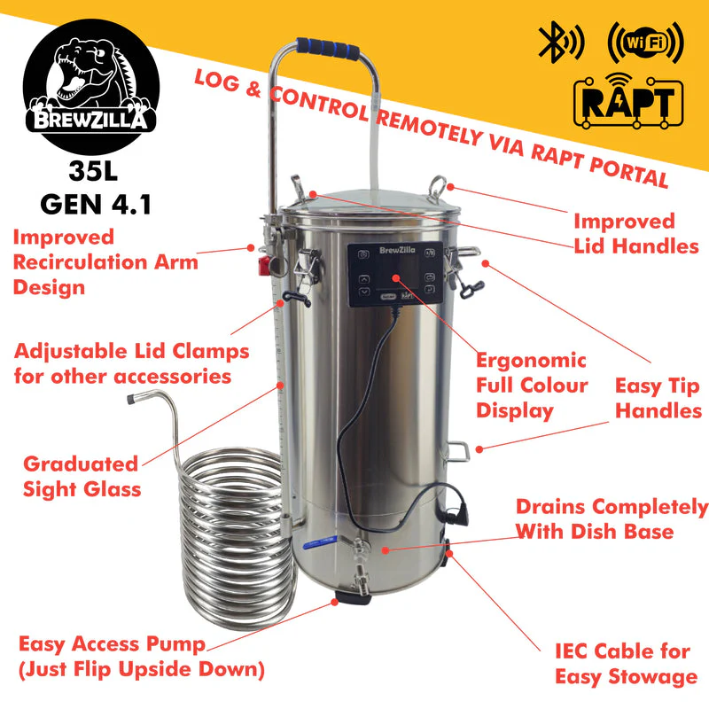 BrewZilla 35 - Gen 4.1 RAPT - 2