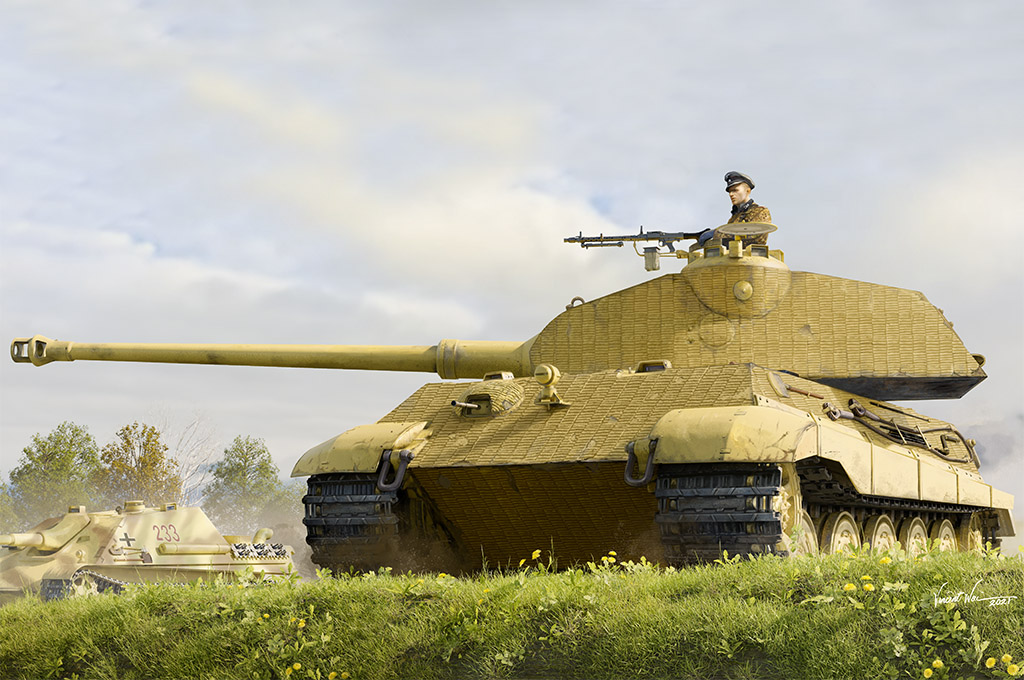 1/35 Pz.Kpfw.VI Sd.Kfz.182 Tiger II (Porsche Early production vehicle Fgst.Nr.280009)