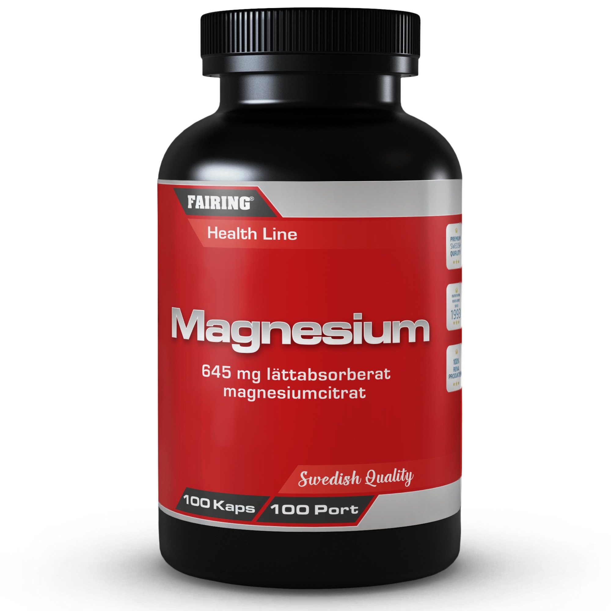 Fairing Magnesium 100 kapslar