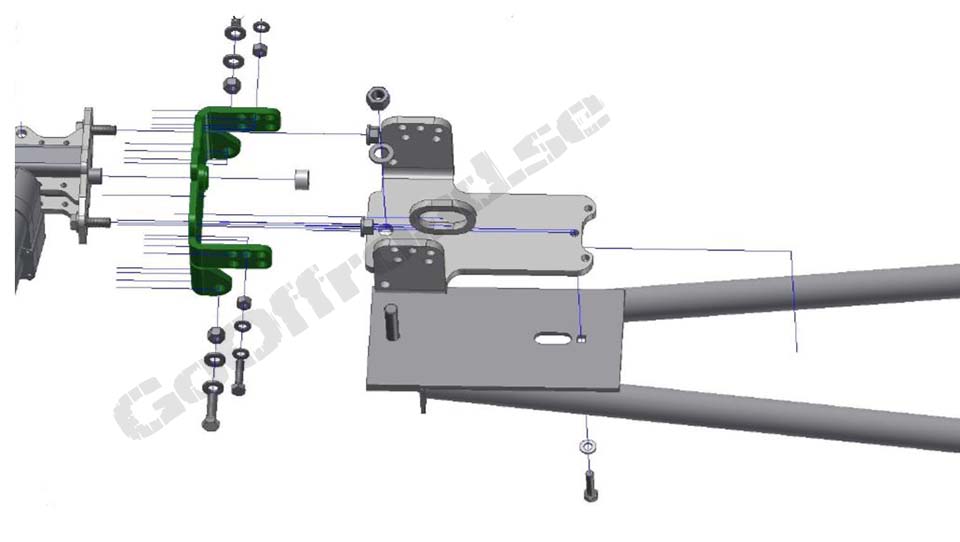 Hydraulisk Vikplog Bronco 160 cm Svensktillverkad - 4