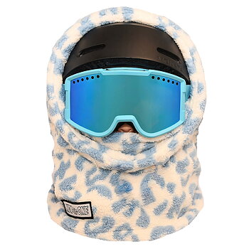 MDXONE Balaclava - Double Plush Giraffe Blue