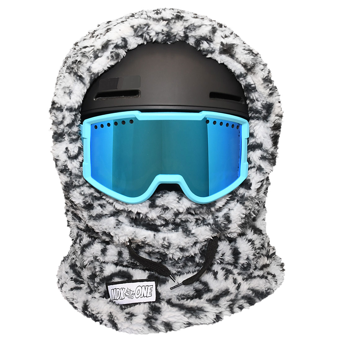 MDXONE Balaclava - Double Plush Snow Leopard