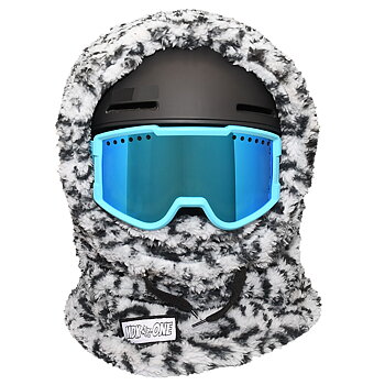 MDXONE Balaclava - Double Plush Snow Leopard