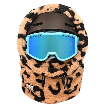 MDXONE Balaclava - Double Plush Cheeta