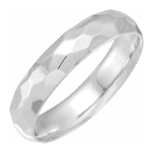 Hamrad silverring - 5mm bred
