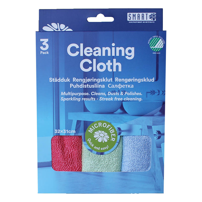 Microfiberduk 3-pack Smart