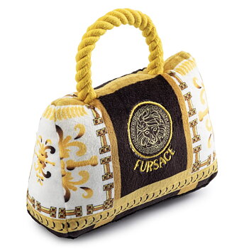 Haute Diggity Dog Fursace Dog Bag Toy