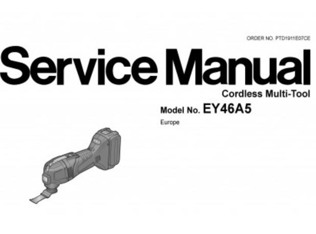 Panasonic Sprängskiss EY46A5, Multiverktyg