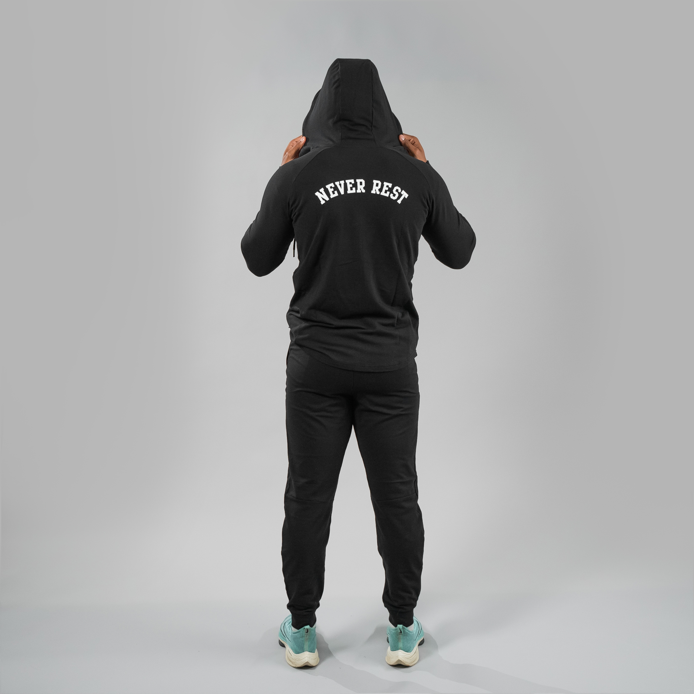 Swedish Sportswear - Zip Hoodie ''NEVER REST'' - 3
