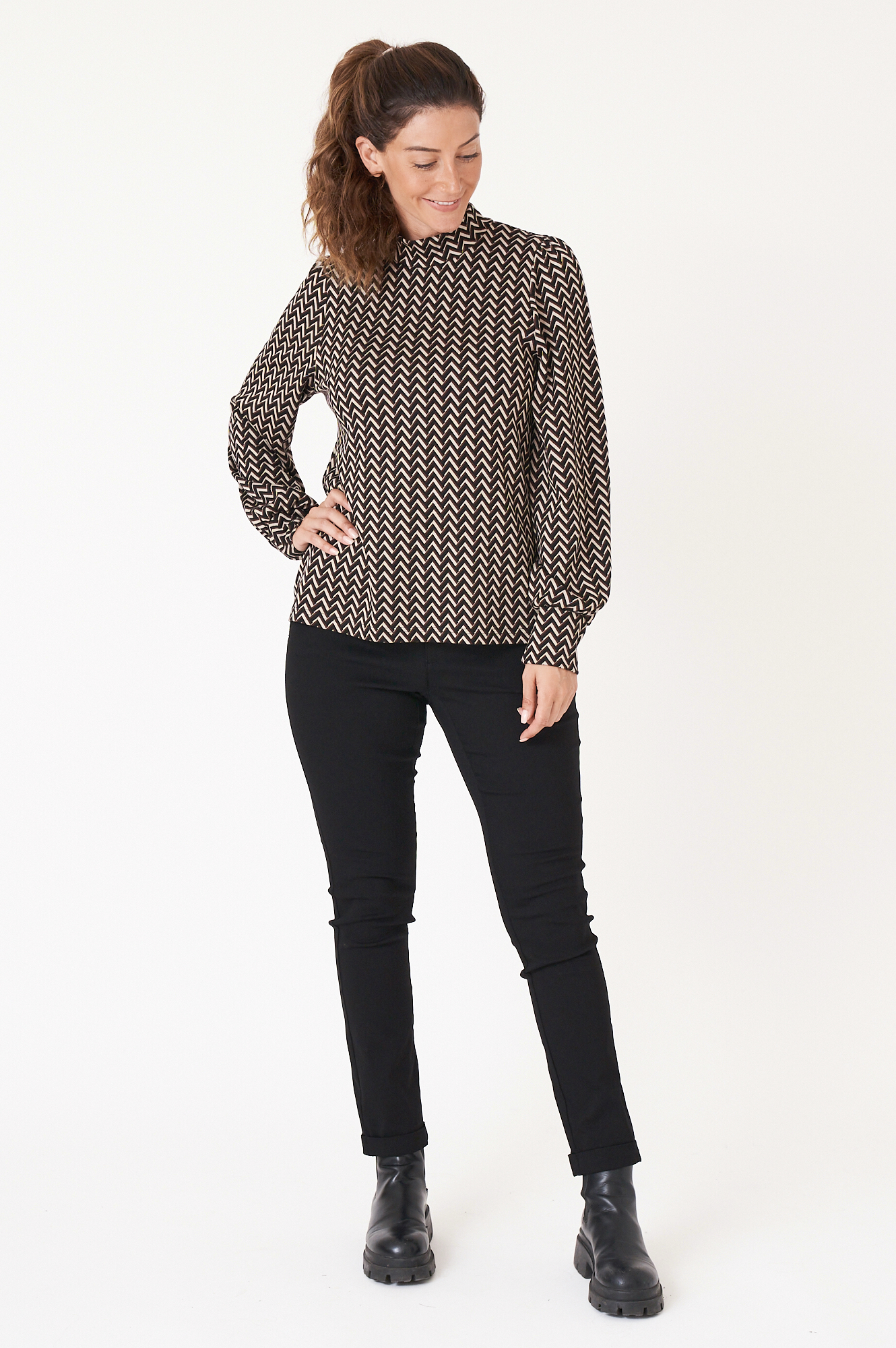 Irene top  svart - 2