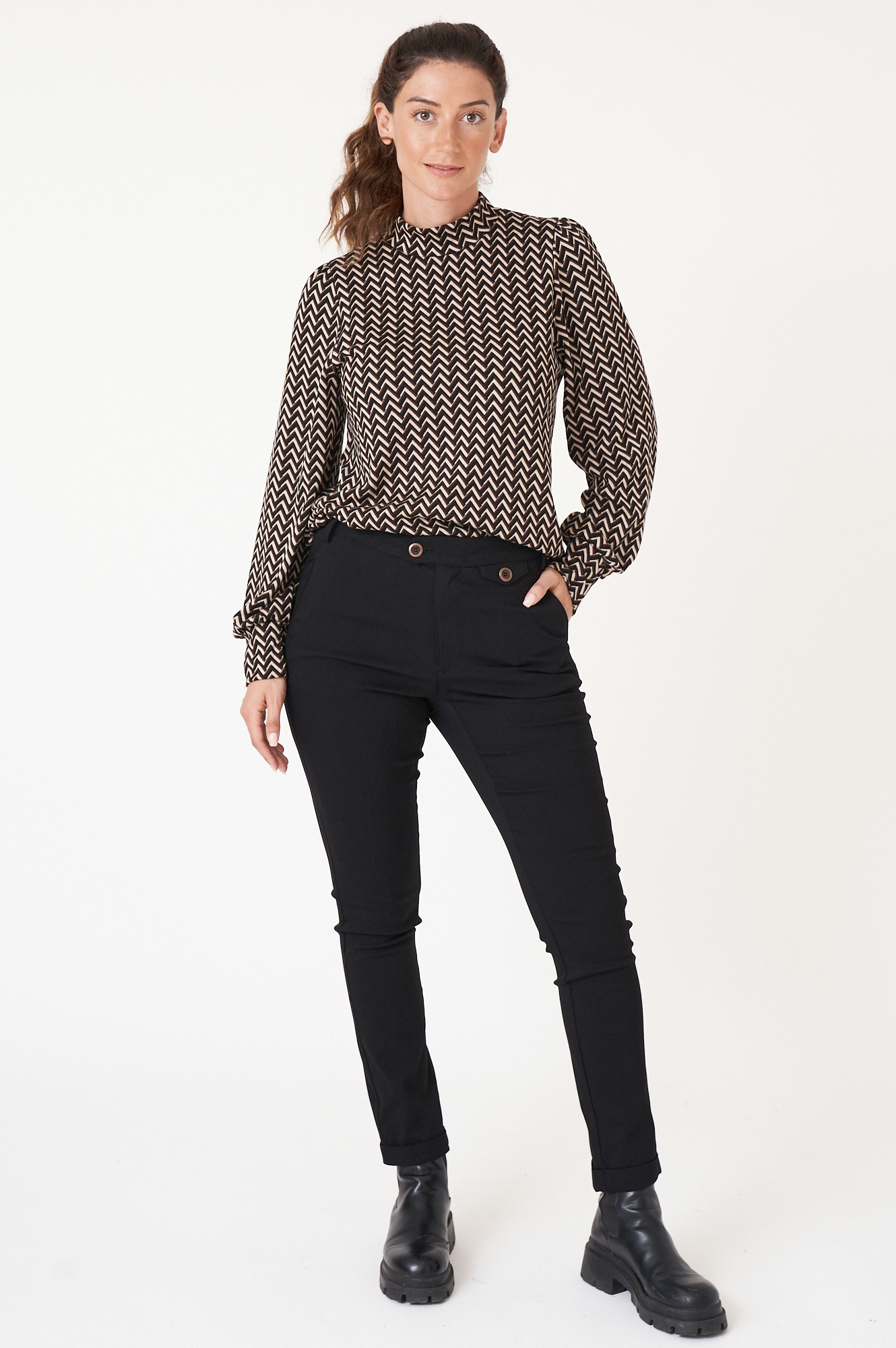 Irene top  svart