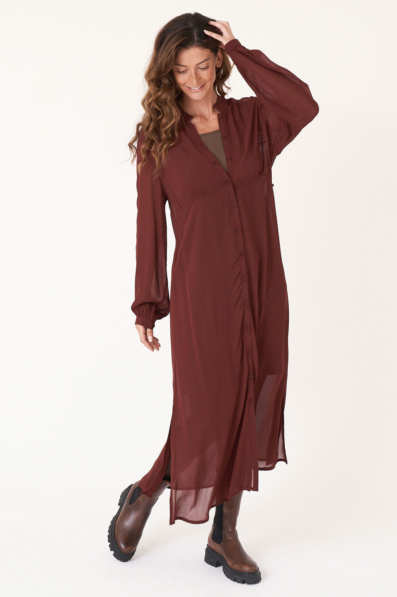 Hildora dress  wine