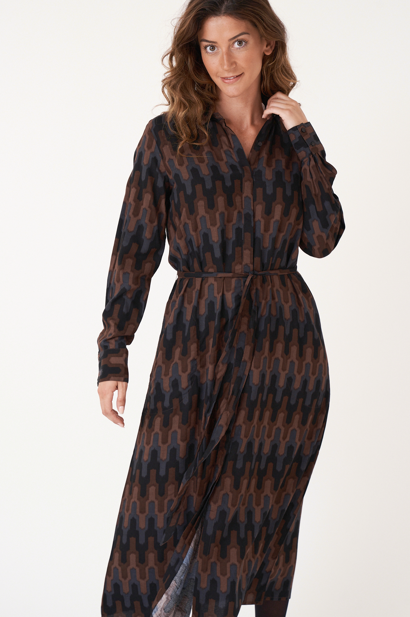 Hedda dress  cocoa