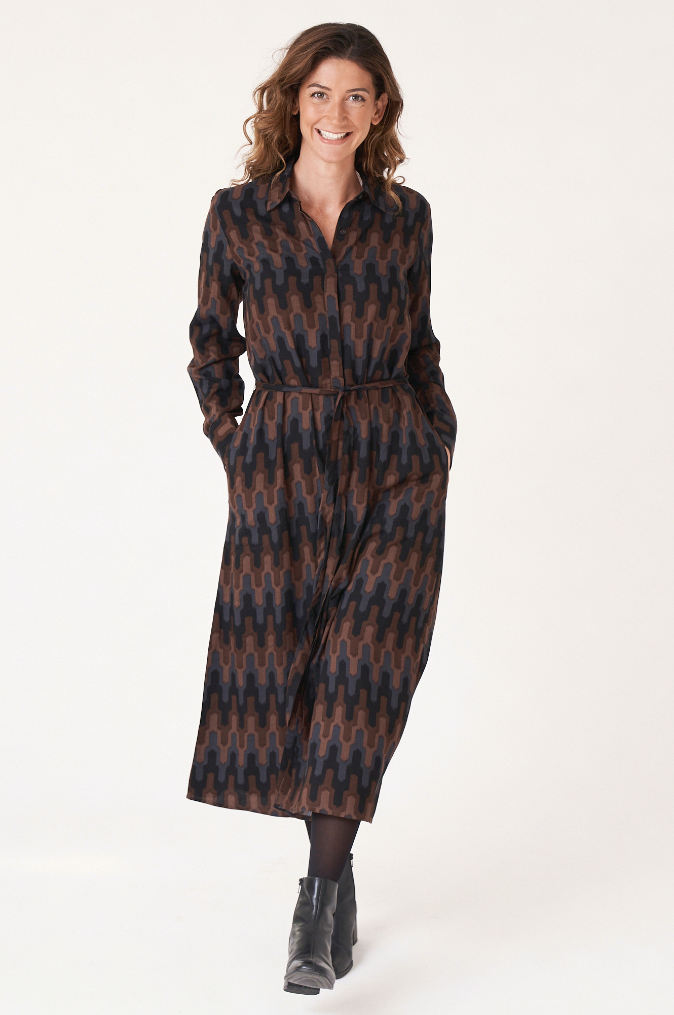 Hedda dress  cocoa - 2
