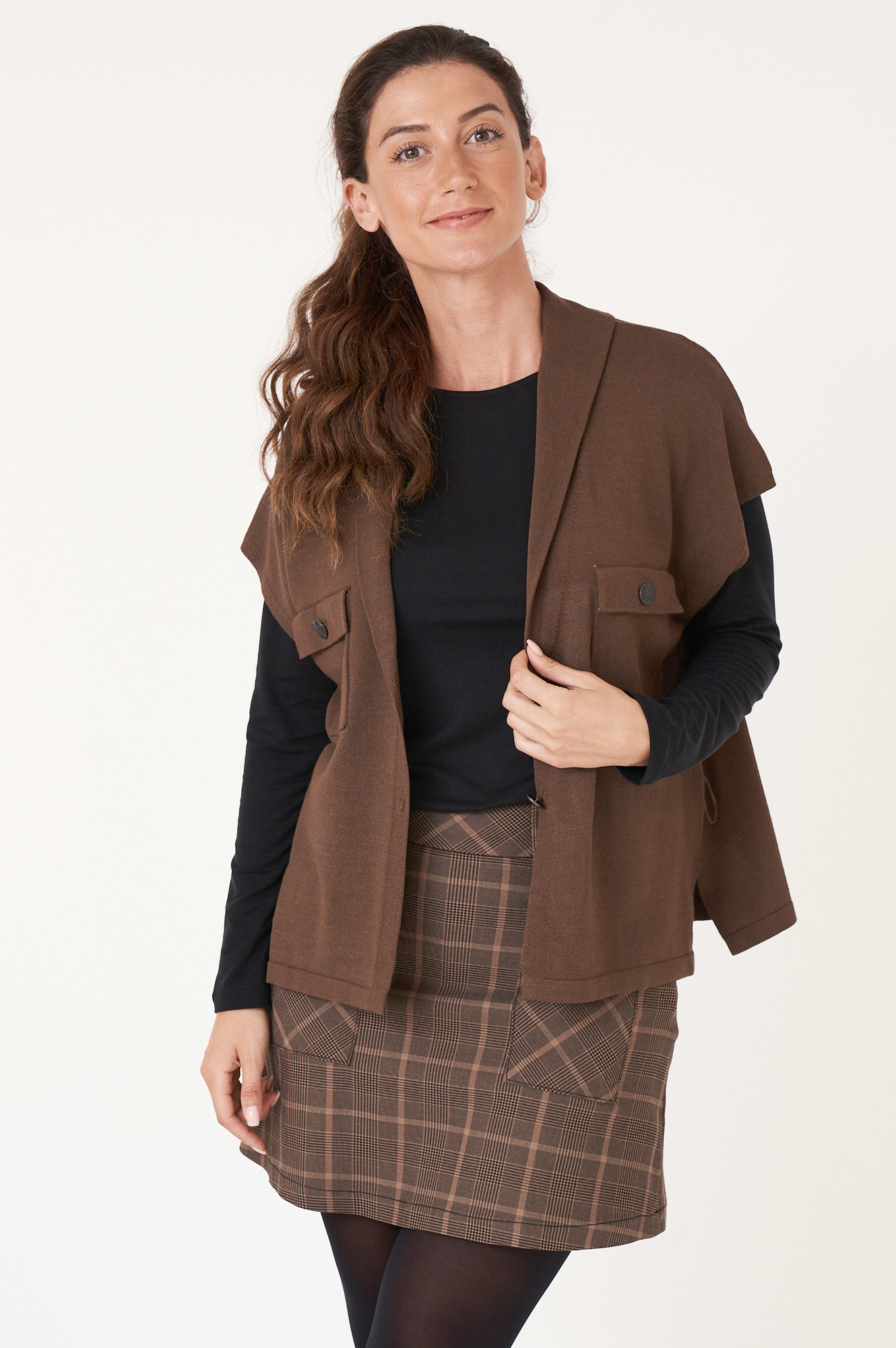 Hertha skirt  svart - 6
