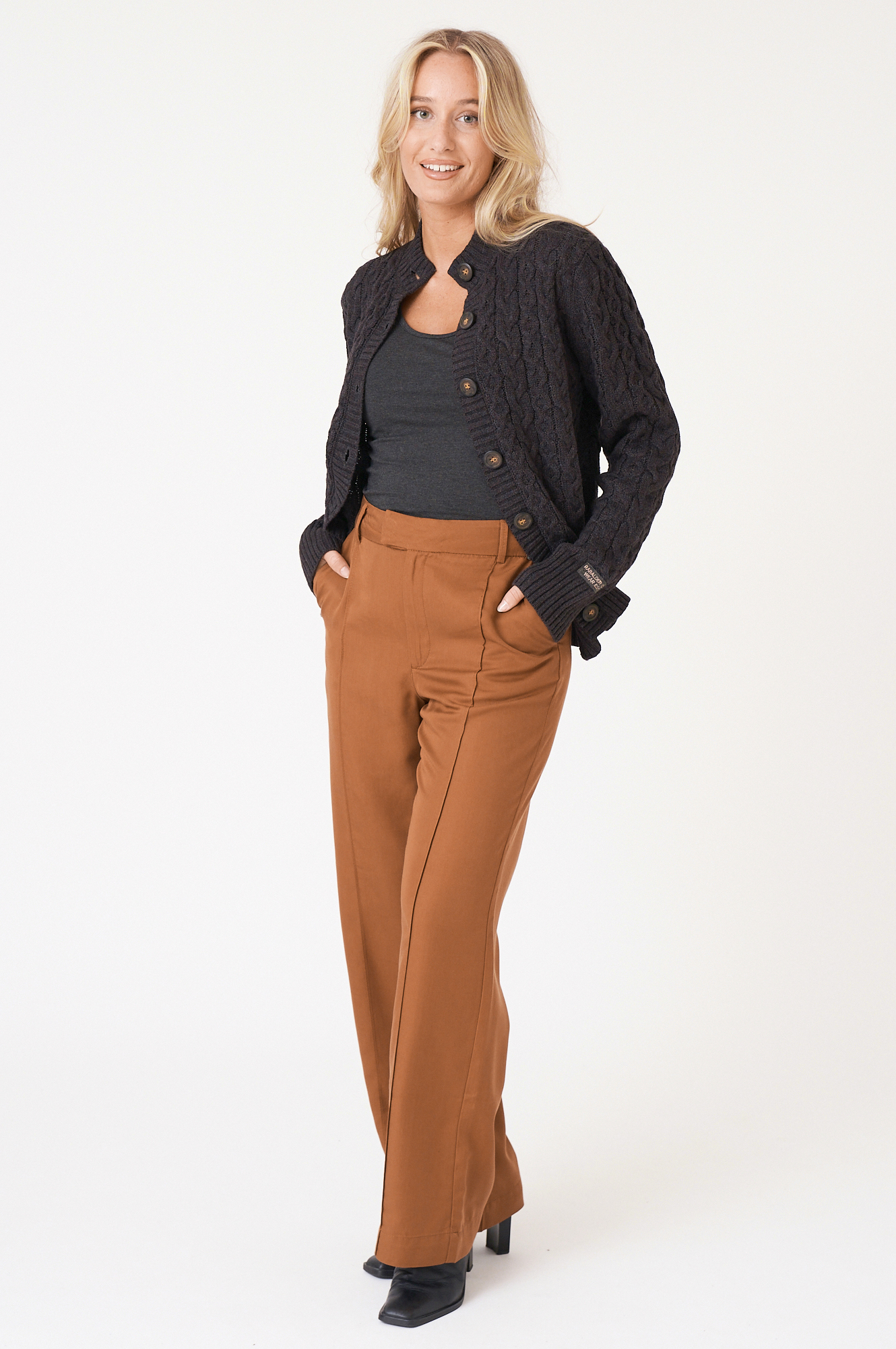 Hillevi trouser  amber - 2