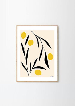 Poster Lemon 50x70 cm