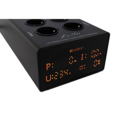Ludic Kratos Nätfilter 8 uttag - 6 filtrerade, 2 ofiltrerade